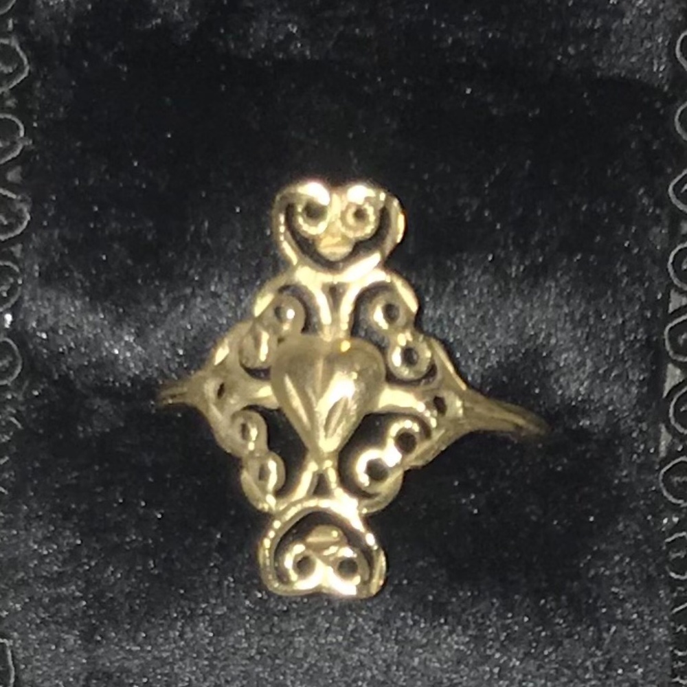 Ladies Celtic/Gaelic 14K Gold Ring Size 6.5